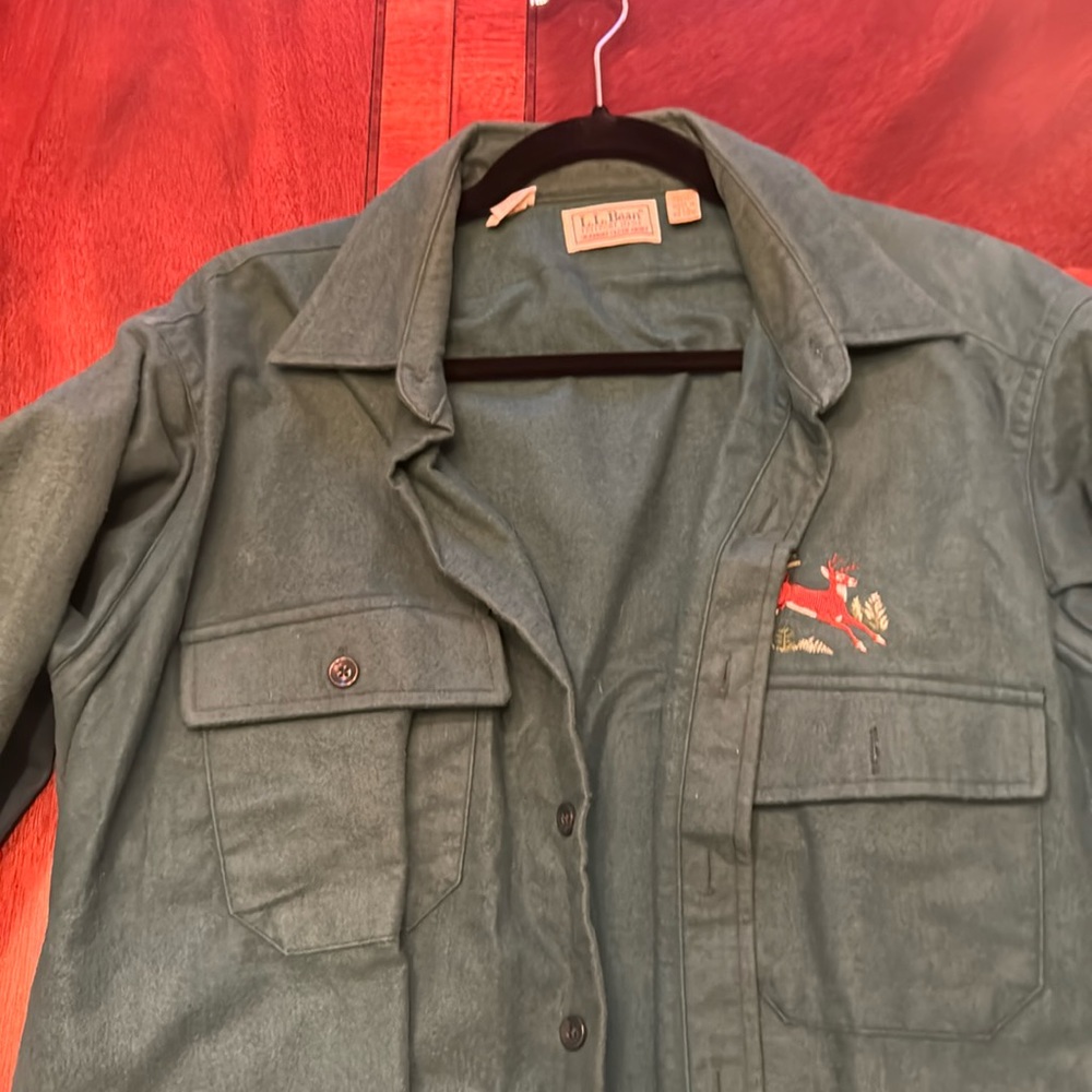 Ll bean chamois shirt